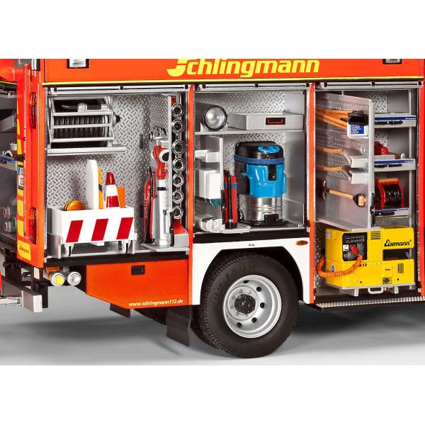 Plastic ModelKit auto 07404 - Schlingmann LF20/16 Mercedes Benz Atego 1529 AF (1:24) (obrázek 10)