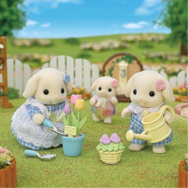 Sylvanian Families Květinový set a sourozenci Flora králíků (obrázek 5)
