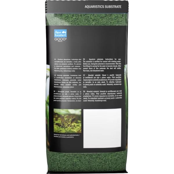 Písek Aqua Excellent olivově zelená 1,6-2,2mm 1kg