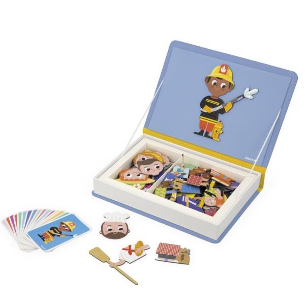 Janod Magnetibook Povolání Magnetická kniha pro děti (obrázek 3)