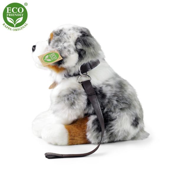 Plyšový pes australský ovčák 27 cm ECO-FRIENDLY (obrázek 3)