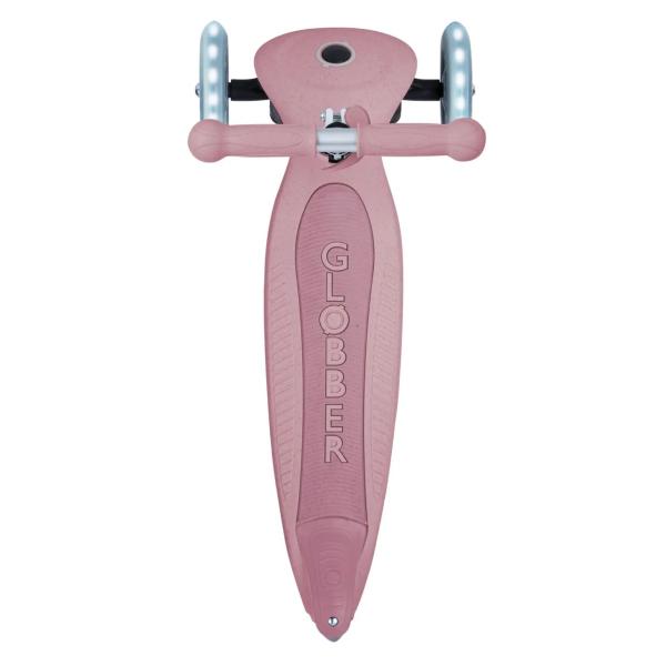 Globber koloběžka Junior Foldable lights Ecologic - Berry (obrázek 6)