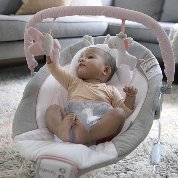 Lehátko vibrující s melodií Flora the Unicorn ™ 0m +, do 9kg (obrázek 8)