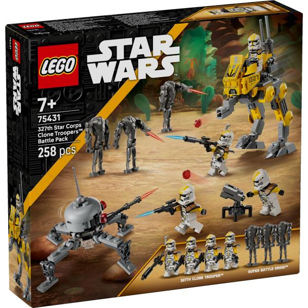 LEGO® Star Wars™ 75431 Bojový balíček klonových vojáků z 327. hvězdného sboru (obrázek 3)