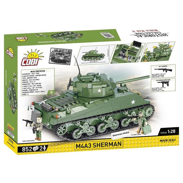 Cobi II WW M4A3 Sherman, 838k, 2f