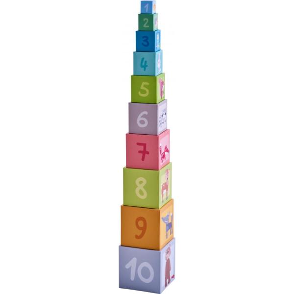 Haba Skladacia pyramída Lesné zvieratá