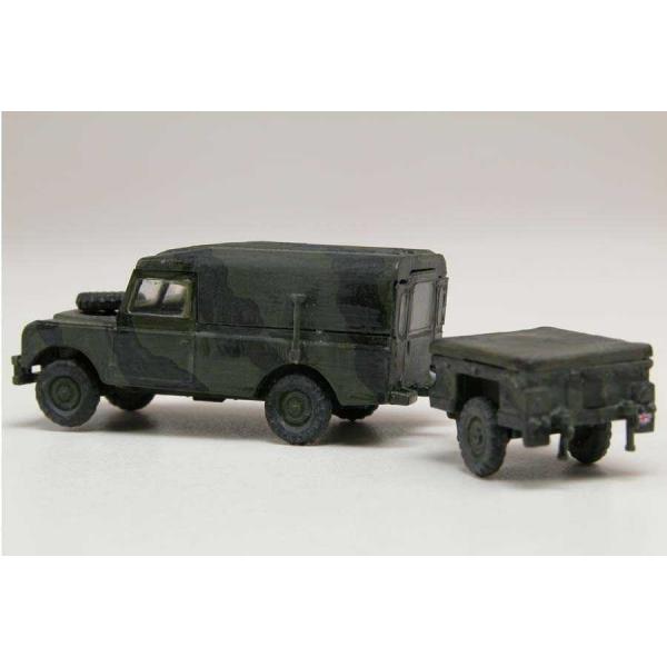 Classic Kit military A02324 - LWB Land Rover (Hard Top) a přívěs (1:76) (obrázek 5)