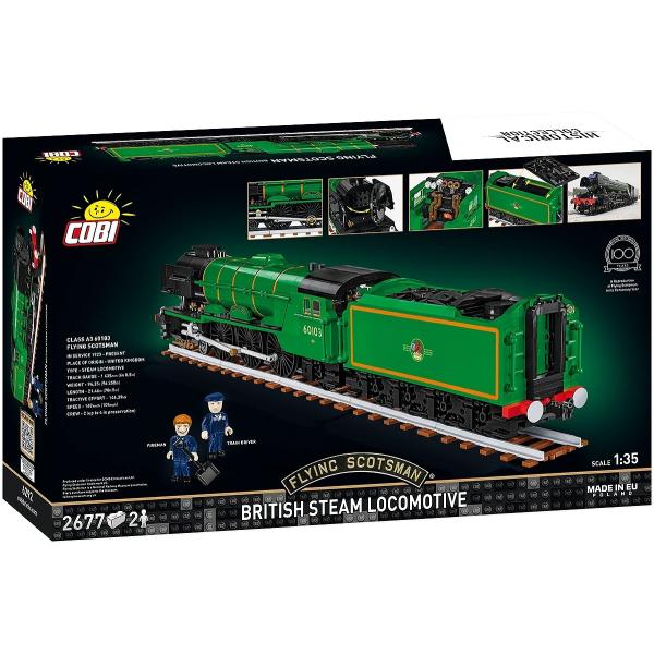 Cobi Flying Scotsman, britská parní lokomotiva 1:35, 2700 k, 2 f (obrázek 3)
