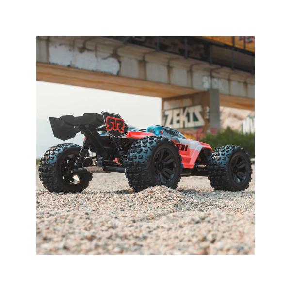 Arrma Kraton 6S V6 BLX 1:8 4WD RTR modrá/oranžová