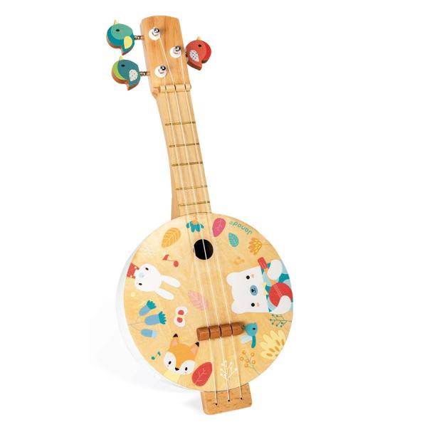 Janod Pure dětská kytara pro nejmenší Bendžo