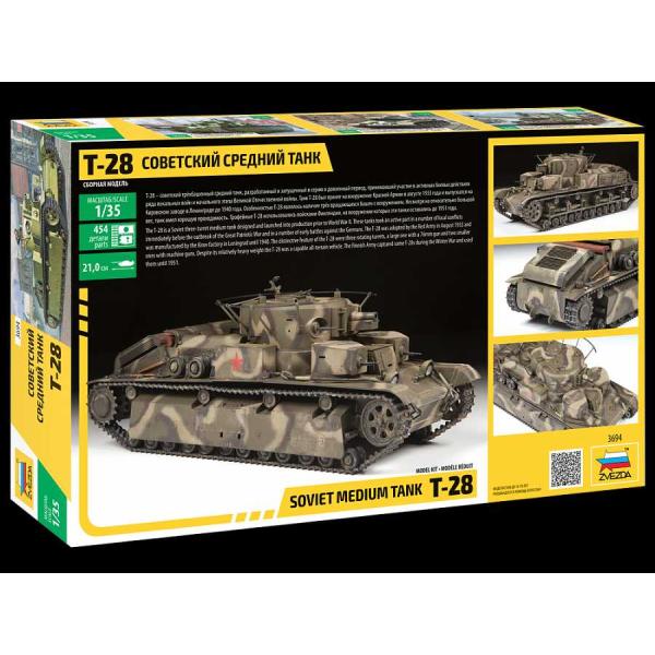 Model Kit tank 3694 – T-28 Heavy Tank (1:35)