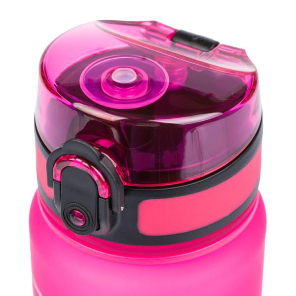 BAAGL Tritanová láhev na nápoje s logem růžová, 500 ml