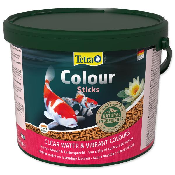 Feed Tetra Pond Color Sticks 10l