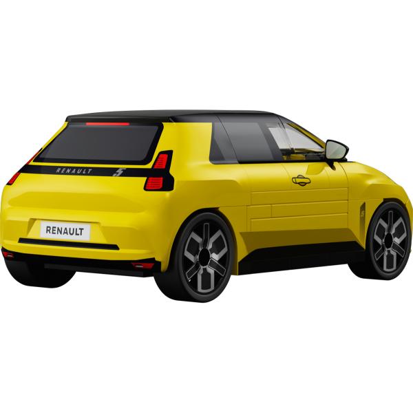 Cobi Renault 5 e-tech 1:35 Žlutá