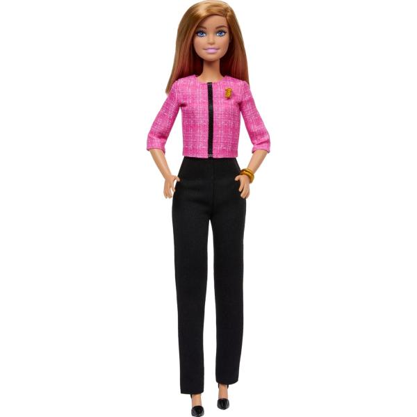 Mattel Barbie lídryně budoucnosti - hnědovláska v kalhotovém kostýmu (obrázek 3)