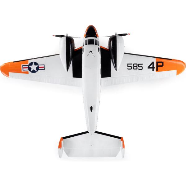 E-flite Beechcraft D18/RC-45J 1.5m BNF Basic AS3X+ SAFE Select (obrázek 11)