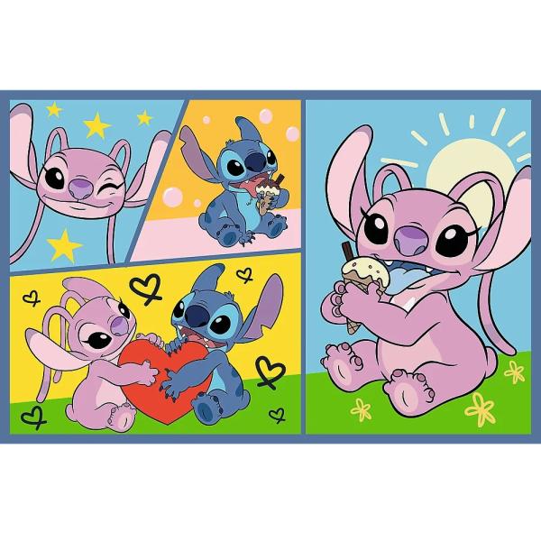 Trefl Puzzle 2 x 70 Lilo & Stitch – Se Stitchem není nuda