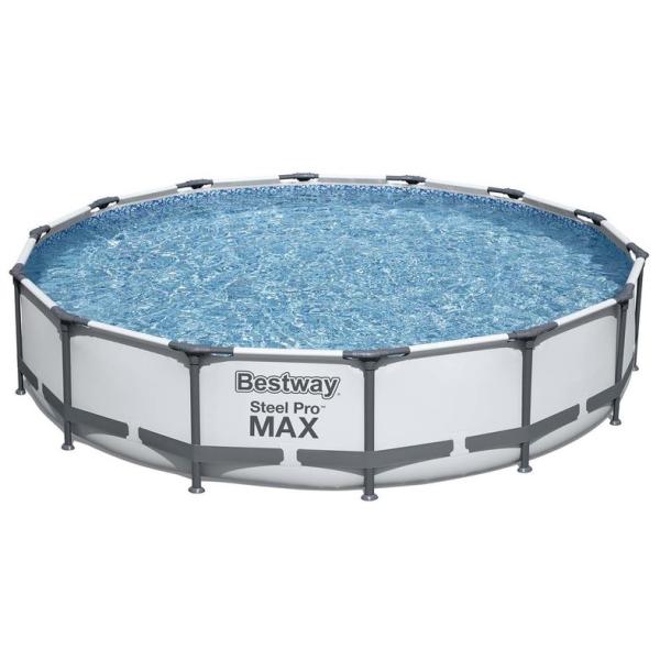 Zahradní bazén Bestway 56595 Steel Pro MAX 427 cm x 84cm Pool Set s kartušovou filtrací