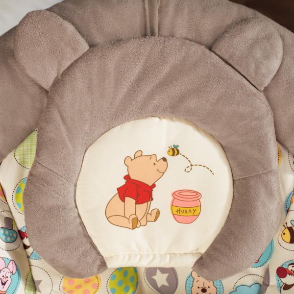 BRIGHT STARTS Lehátko vibrující s melodií Winnie the Pooh Dots & Hunny 0 m+, do 9 kg (obrázek 5)