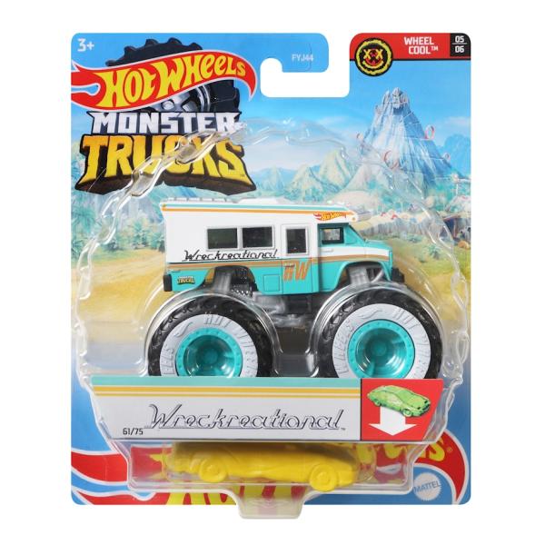 Mattel Hot Wheels Monster trucks kaskadérské kousky asst (obrázek 4)