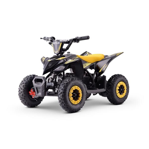 Elektrická štvorkolka pre deti Beneo Motors Raptor žltá - 800W