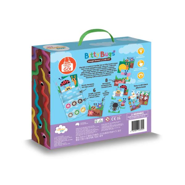 MY CREATIVE BOX®Senzorická kreativní sada na modelování Broučci