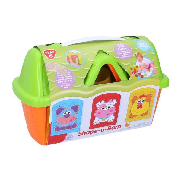 Domeček vkládačka set 10 ks