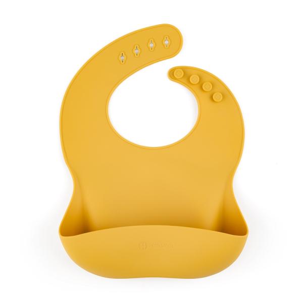 PETITE&MARS Bryndák silikonový Take&Match Intense Ochre 6m+ (obrázek 3)