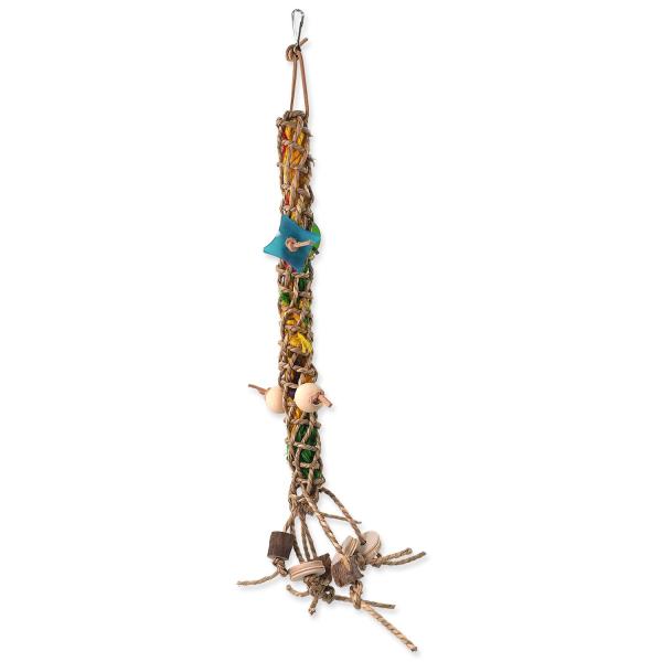 Hračka Bird Jewel z lana visí na závěsu 60x13cm (obrázek 3)