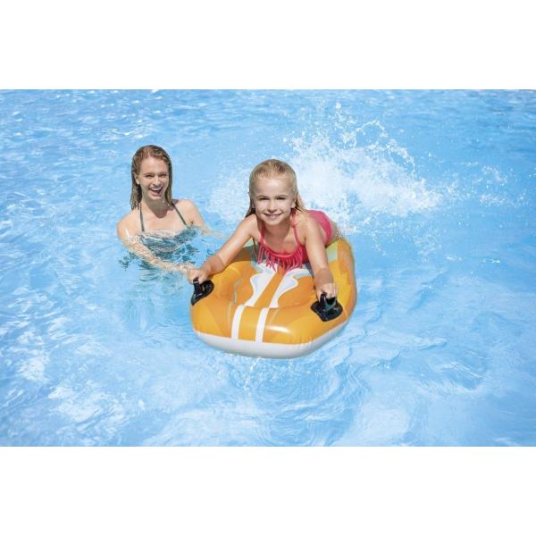 Intex Nafukovací plovací deska s madly 112 x 62 cm