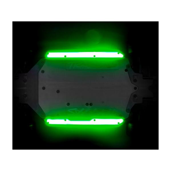 Traxxas LED podsvícení šasi zelené (pro 4-Tec 2.0, Drift) (obrázek 4)