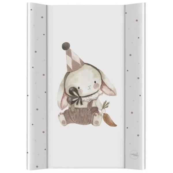 CEBA Podložka přebalovací 2-hranná s pevnou deskou (50x70) Ultra Light Clown Bunny