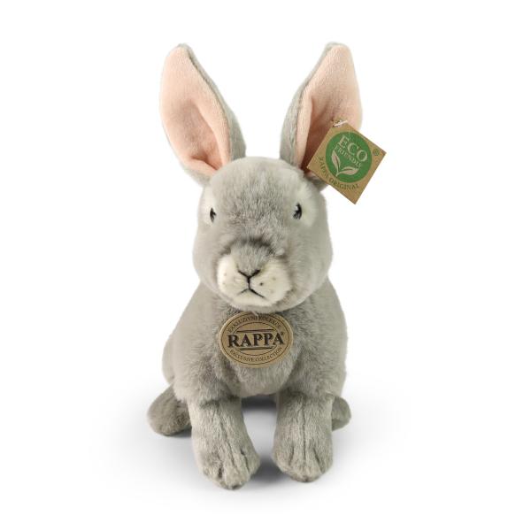 Plyšový králík šedý 23 cm SOFT COLLECTION (obrázek 3)
