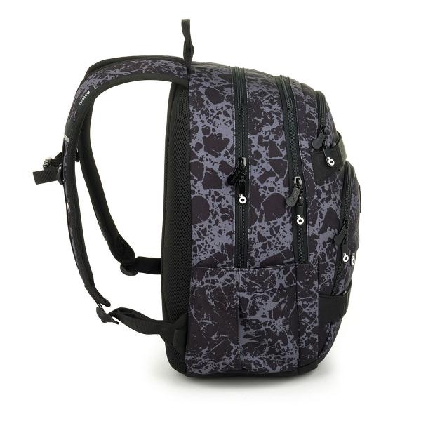 Studentský batoh se šedým vzorem Topgal VIKI 25035