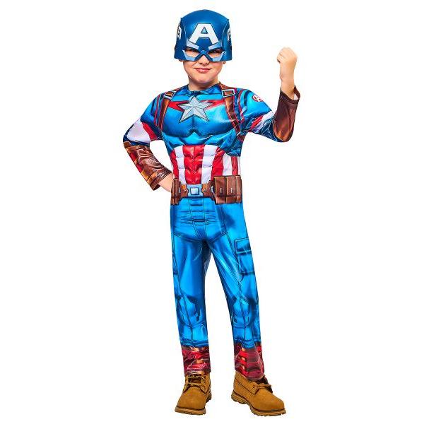 AVENGERS Kapitán Amerika BL dětský kostým velikost XS(122-128+cm) (obrázek 3)