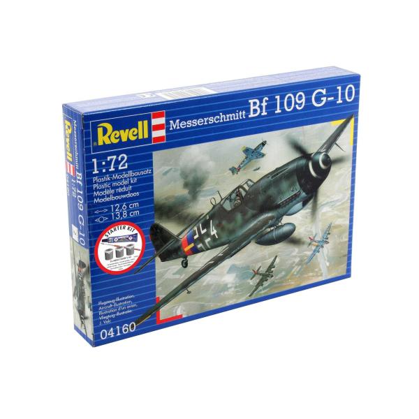Starter Kit letadlo 74160 - Messerschmitt Bf-109 (1:72)