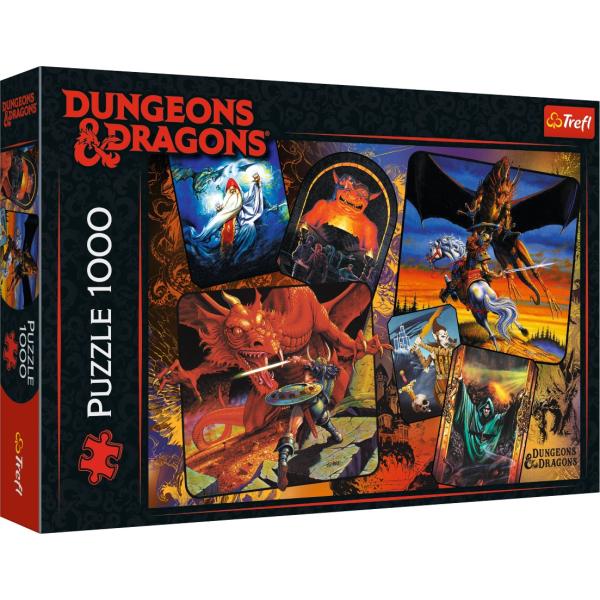 Trefl Puzzle 1000 - Původ Dungeons & Dragons / Hasbro Dungeons & Dragons