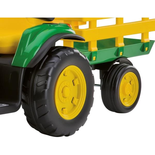 Peg Perego John Deere Ground Force s vlečkou 12V - 330W - AKCE (obrázek 9)