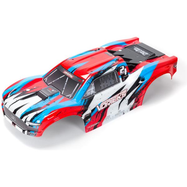Arrma karoséria červená: Vorteks 4x4