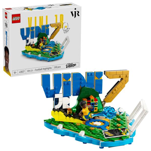 LEGO® Editions 43027 Vini Jr. – Hvězdné momenty fotbalu