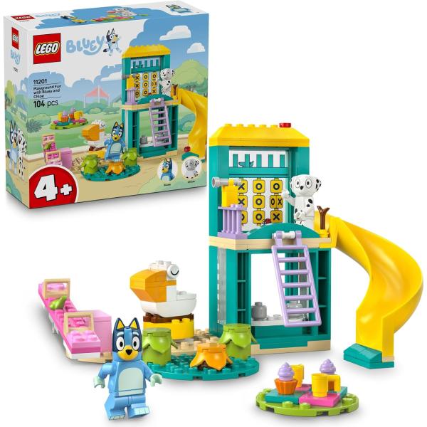 LEGO®Bluey 11201 Bluey, Chloe a zábava na ihrisku
