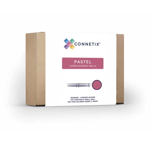 CONNETIX® Pastelová sada míčků 16 ks
