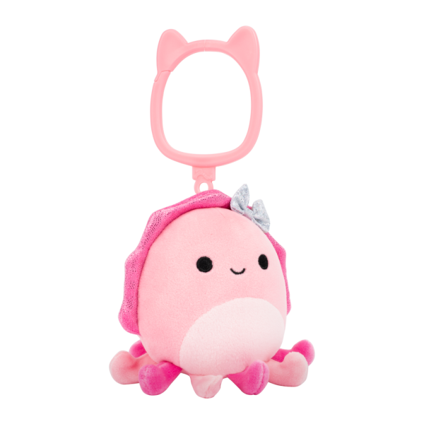 SQUISHMALLOWS Klíčenka Růžová sépie - Auggie (obrázek 6)