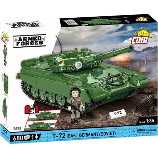Cobi Armed Forces T-72 (DDR/SOVIET), 1:35, 680k, 1f