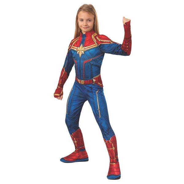 AVENGERS Kapitánka Marvel dětský kostým velikost (122-128cm) (obrázek 3)