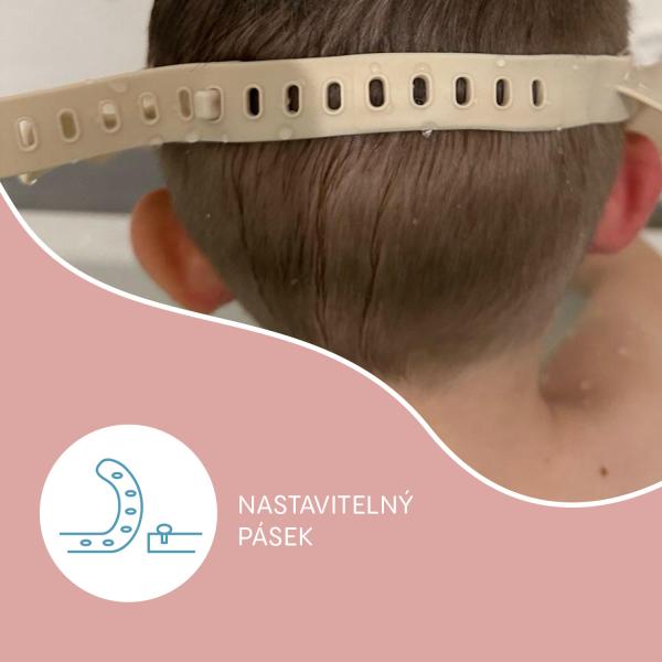 Silikonový kryt na koupání, Beige