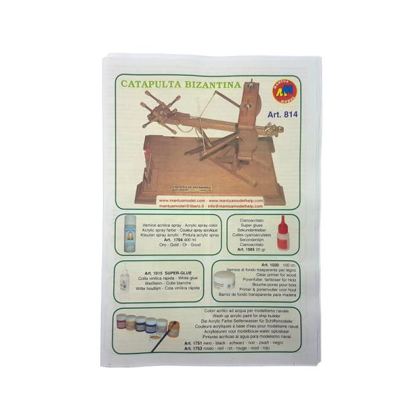 Mantua Model Byzantský katapult 1:17 kit (obrázek 7)