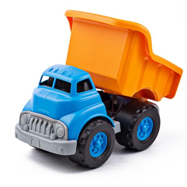 Green Toys Nákladní auto sklápěcí modro-oranžové (obrázek 3)