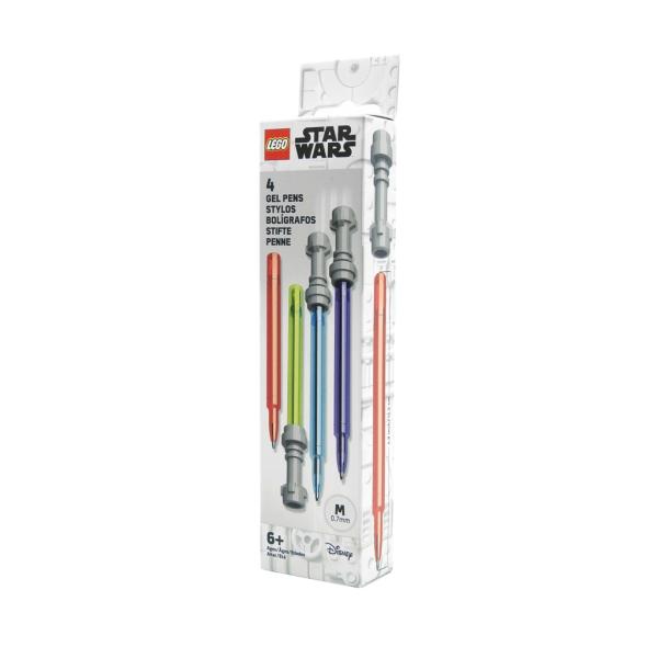 LEGO Star Wars Set Gelových per, světelný meč - 4 ks (box) (obrázek 3)