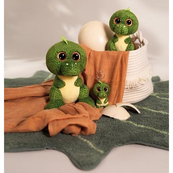 NICI Glubschis plyš Dino Tyrannosaurus Rex Xert 15cm, GREEN (obrázek 5)